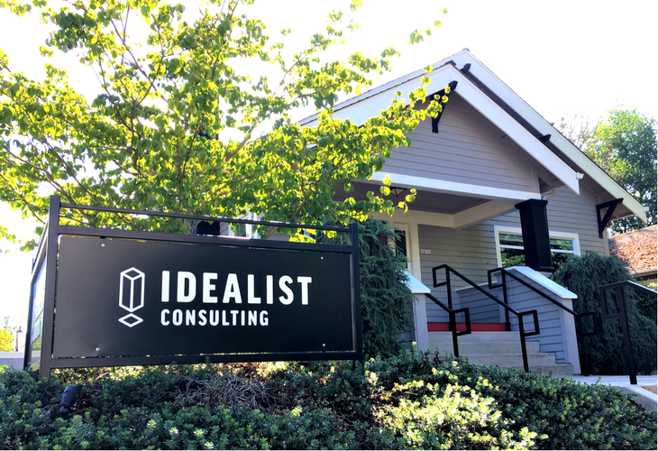 Idealist Consulting's house on Mississippi Ave in Portland
